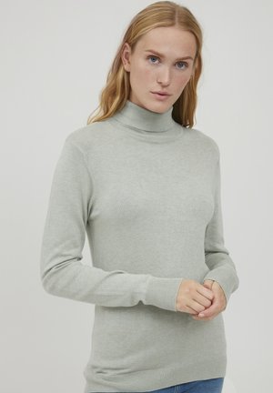 BYMMPIMBA  - Strickpullover - frosty green melange