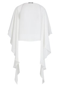 STOLA MIT VOLANT - Kapper - white