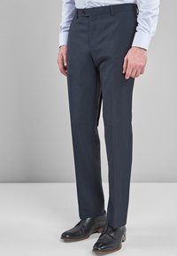 SLIM FIT TOLLEGNO - Puvunhousut - dark blue