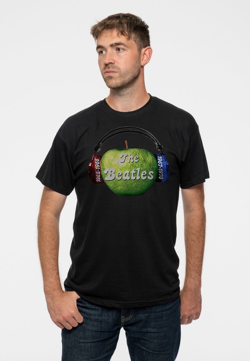 Paradiso Clothing THE BEATLES UNISEX - Print T-shirt - black