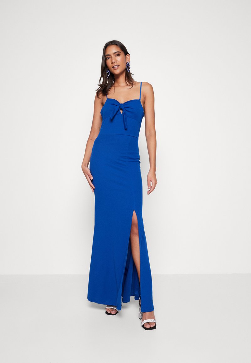 WAL G. BOW MAXI DRESS Cocktail dress / Party dress electric blue