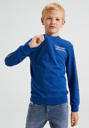 Top s dlouhým rukávem - blue