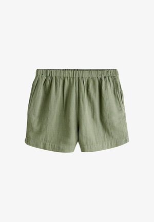 Next, REGULAR FIT - DOUBLECLOTH SHORTS - Lühikesed püksid - khaki green