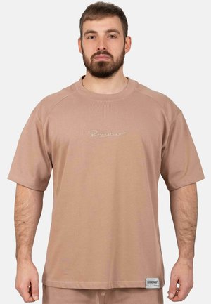 T-Shirt basic - warm brown