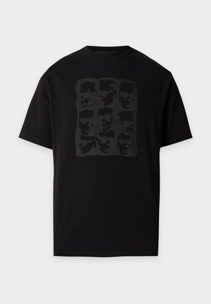 KARL LAGERFELD, CREWNECK - T-shirt print - black