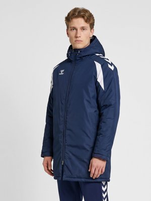 Hummel CORE 2.0 BENCH - Parka - marine white