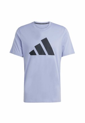 ESSENTIALS FEELREADY - Sports T-shirt - silver violet black
