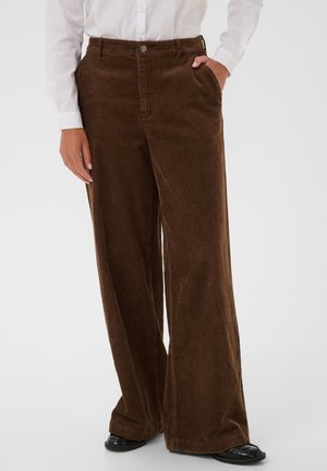 Kaffe, KASELLA CORDUROY PANTS - Pantalon classique - carafe