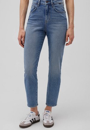 HOHER BUND 5-POCKET ROBUST - Jeans Slim Fit - blau