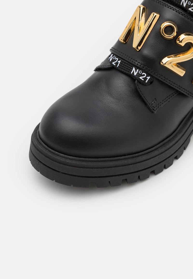 Kinder Sneaker | N°21 Schnürstiefelette black/schwarz - OP84209 Kinder Sneaker | N°21 Schnürstiefelette black/schwarz - OP84209