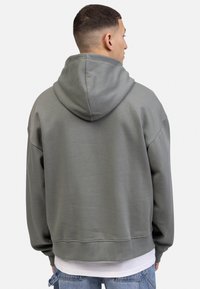 Redefined Rebel OLIVER HOOD BOXY FIT - Mikina - agave green
