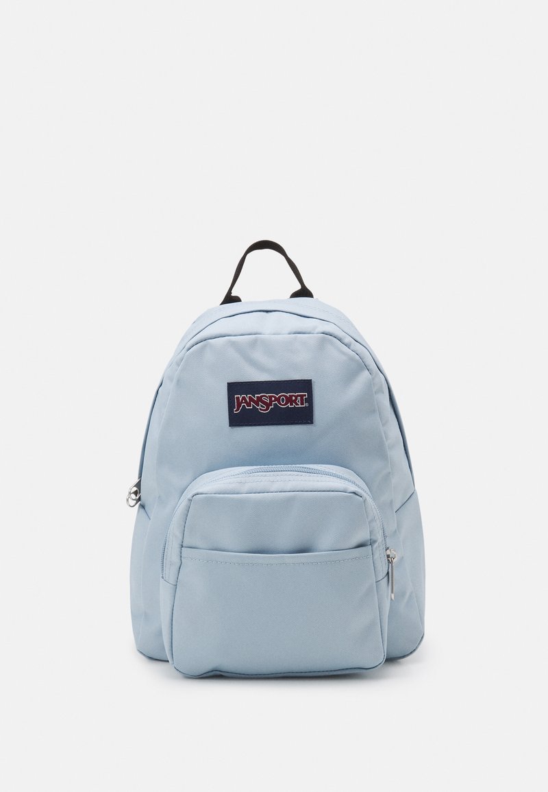 jansport cool student backpack bleached denim blue or school Tough and Stylish JanSport Denim
