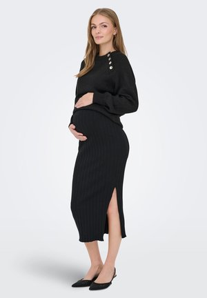 OLMEMMA  - Strickpullover - black