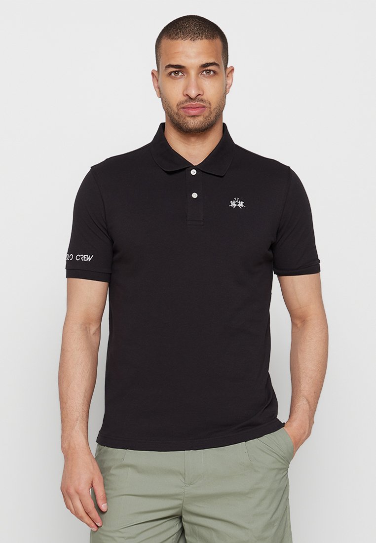 LA MARTINA Poloshirt zwart LA MARTINA Poloshirt zwart