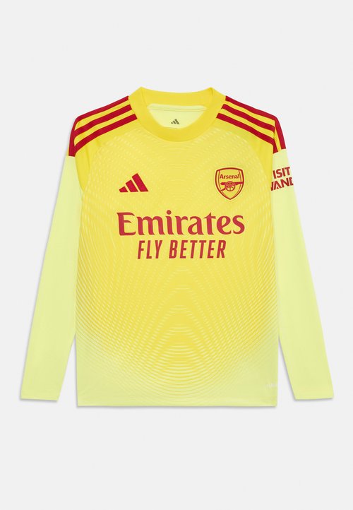 adidas ARSENAL GOALKEEPER LONGSLEEVE KIDS UNISEX - Camiseta de manga larga - pulse yellow/team power red — photo 3