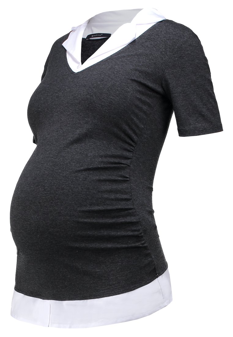 9Fashion T-shirt print grijs