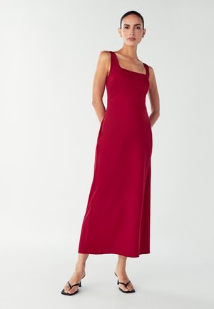 WILLA HALLEE MIDI - Dnevna haljina - burgundy