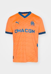 MARSEILLE THIRD REPLICA - Football shirt - fluro orange pes cayenne pepper racing blue