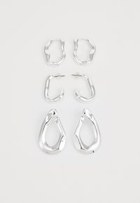 3 PACK - Boucles d'oreilles - silver-coloured