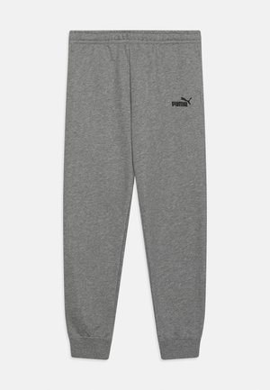 Puma LOGO - Treniņtērpa apakšdaļas - medium gray heather
