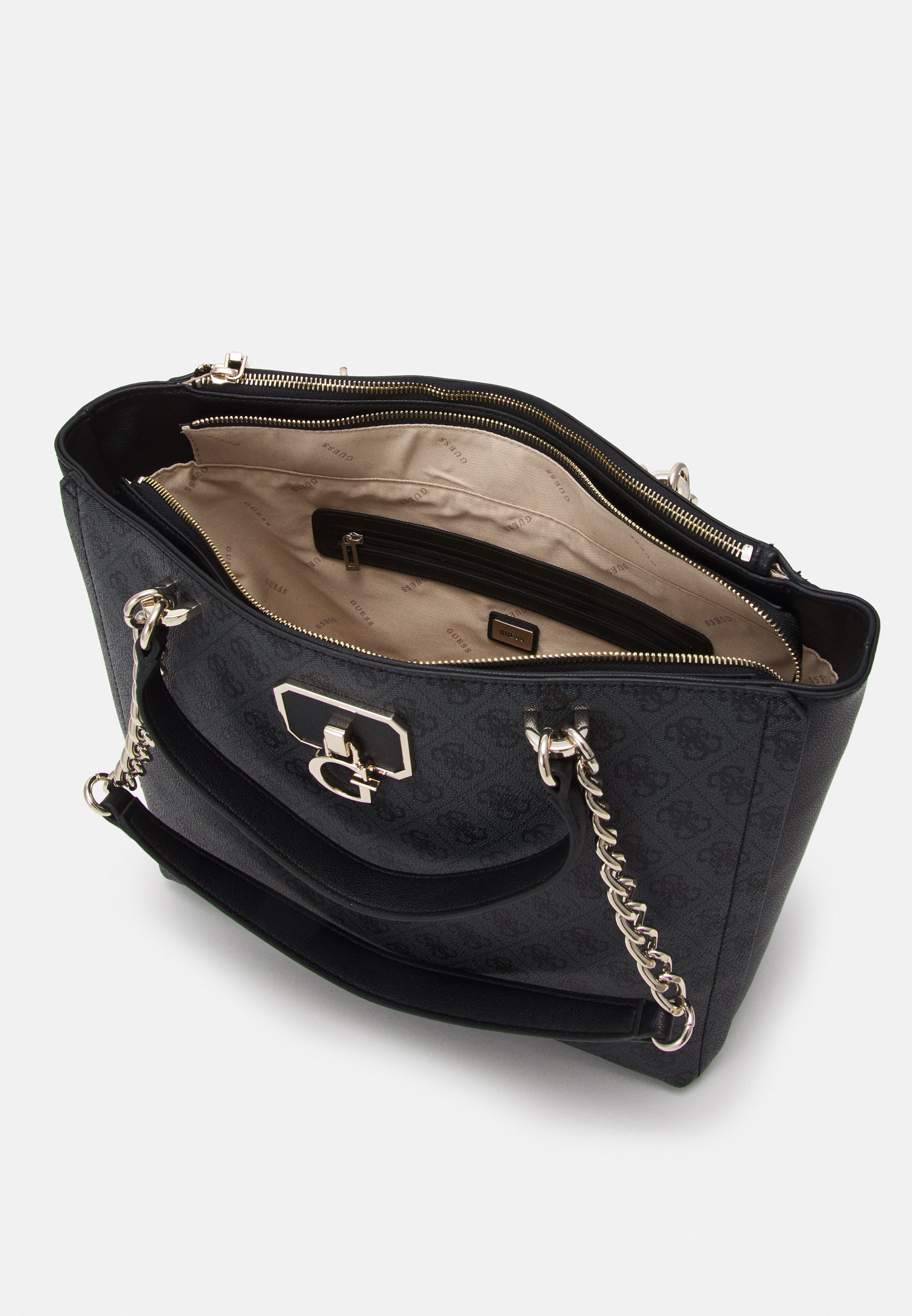 guess alisa society tote