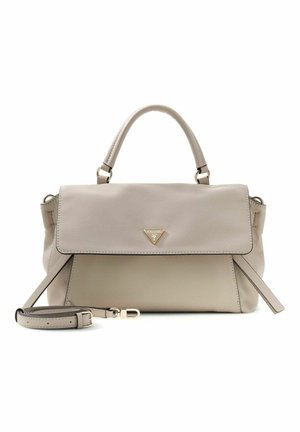 Guess, DEVON TOP HANDLE FLAP - Käsilaukku - light taupe