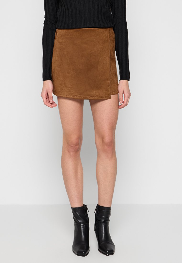 Mango Minirok cognac Mango Minirok cognac