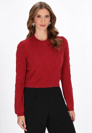 Pulover - burgundy