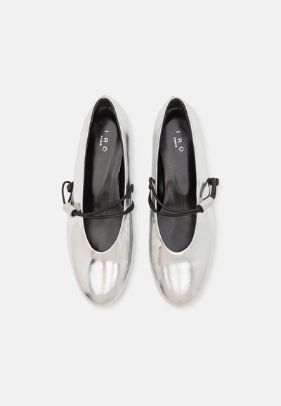 Iro TUTU MIRROR - Ballerine con cinturino - silver