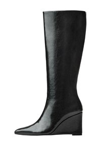 High Heel Stiefel - black