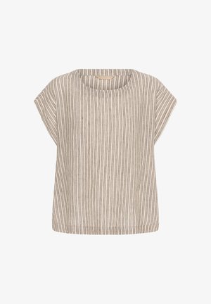 Culture, CUBLOUSE - Pluus - dusky green whitecap stripe