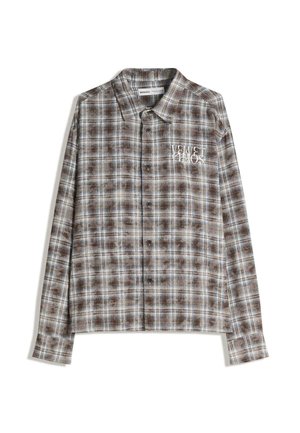 OVERSIZED CHECK - Hemd - light blue