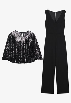 SET - Cape - black/silver