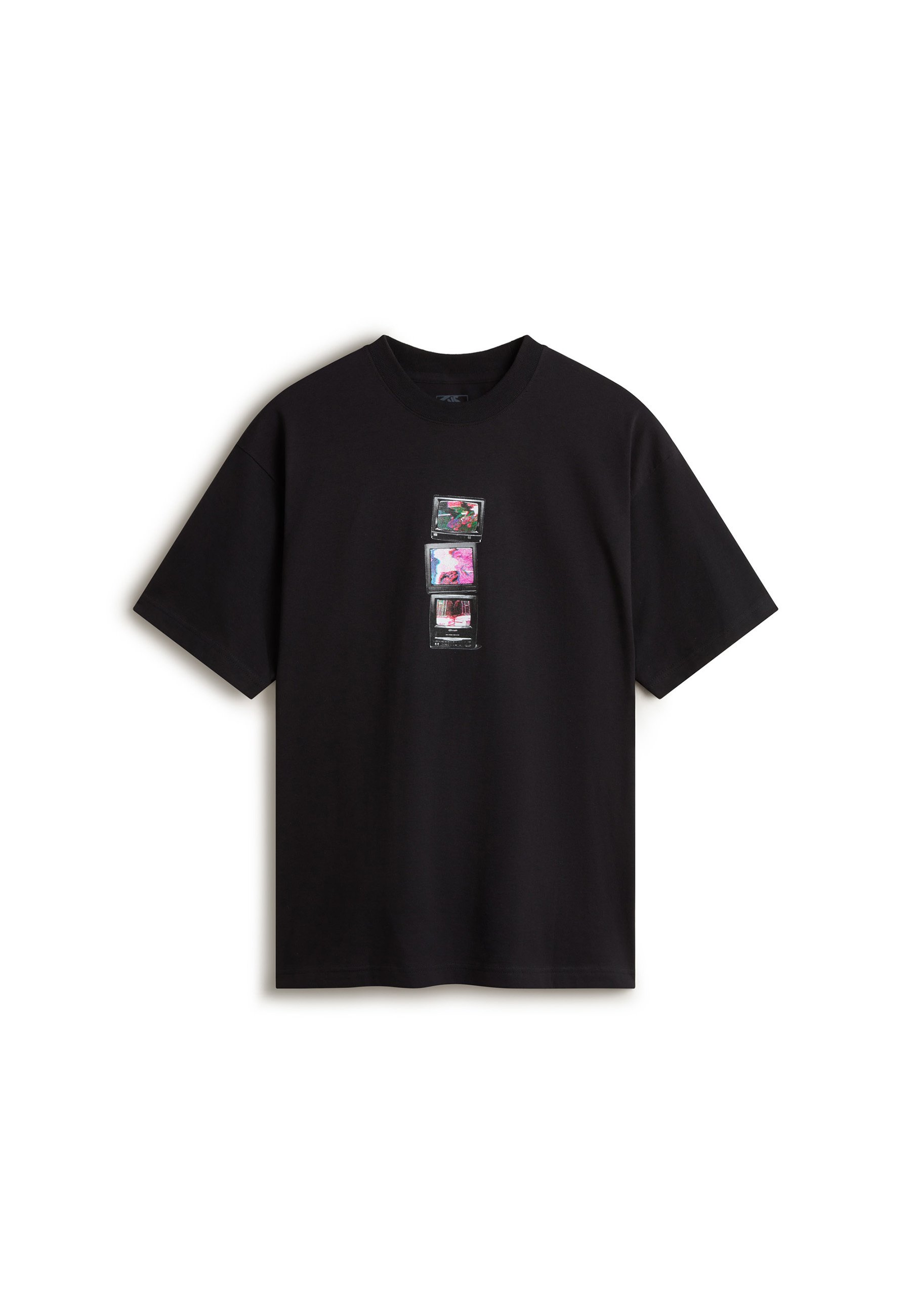 Vans VEE TV - Triko s potiskem - black