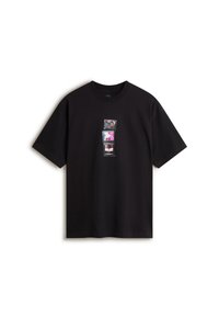 Vans VEE TV - T-shirt med print - black