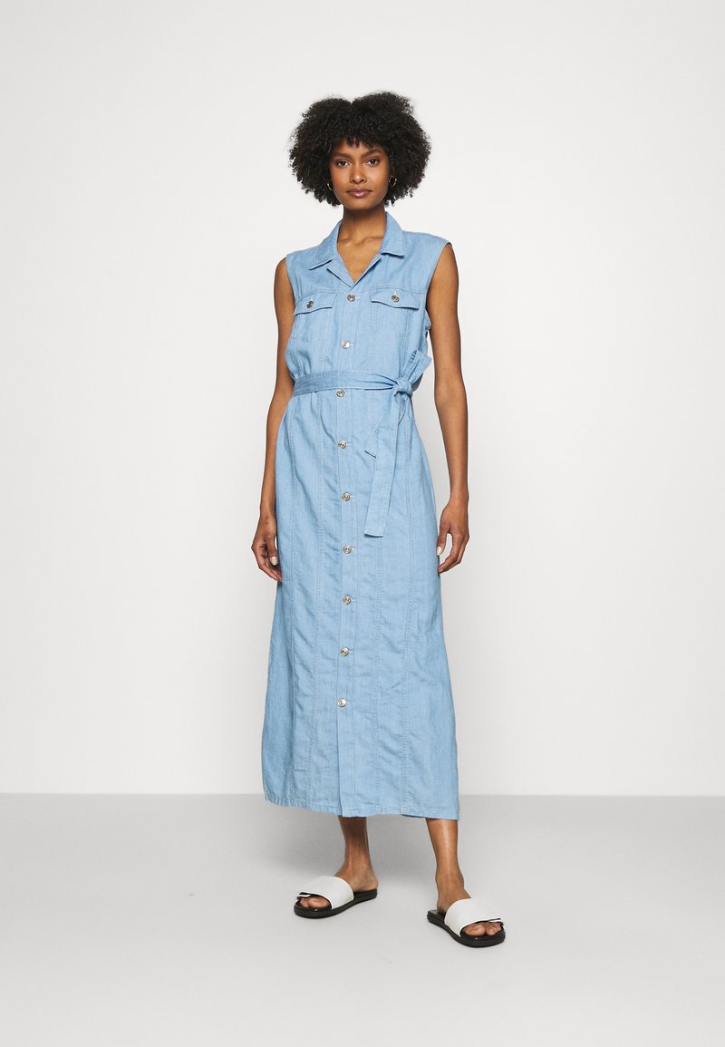 Damen Bekleidung | 7 for all mankind LORI DRESS ANGELINO Blusenkleid light blue/hellblau - OB89565 Damen Bekleidung | 7 for all mankind LORI DRESS ANGELINO Blusenkleid light blue/hellblau - OB89565