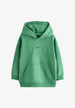 Next, REGULAR FIT - PLAIN JERSEY HOODIE . - Hættetrøje - green nxt