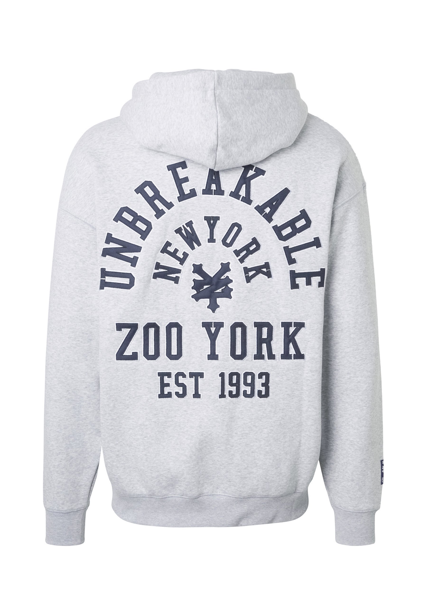 ZOO YORK UNBREAKABLE HOODIE - Zip-up sweatshirt - grey melange