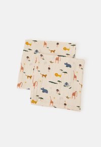 Liewood LEWIS MUSLIN CLOTH UNISEX 2 PACK - Musselinklut - sandy mix