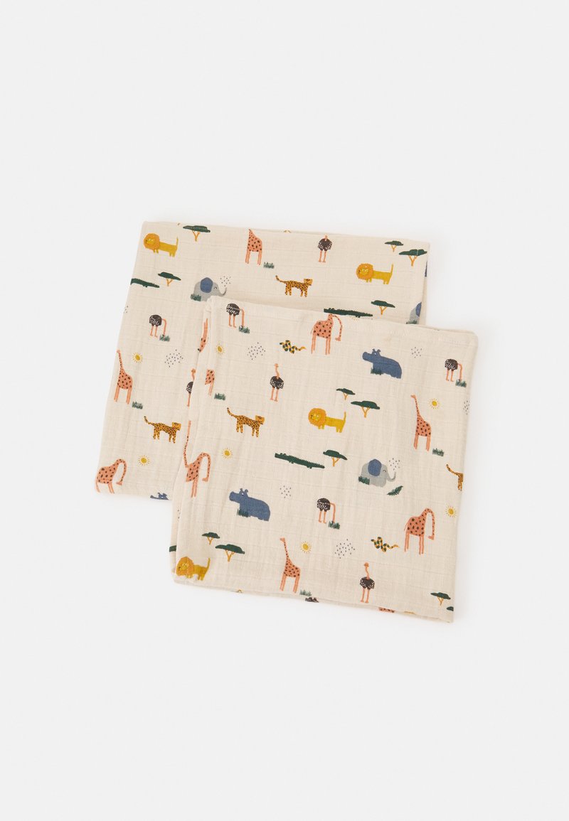 Liewood LEWIS MUSLIN CLOTH UNISEX 2 PACK - Musselinklut - sandy mix