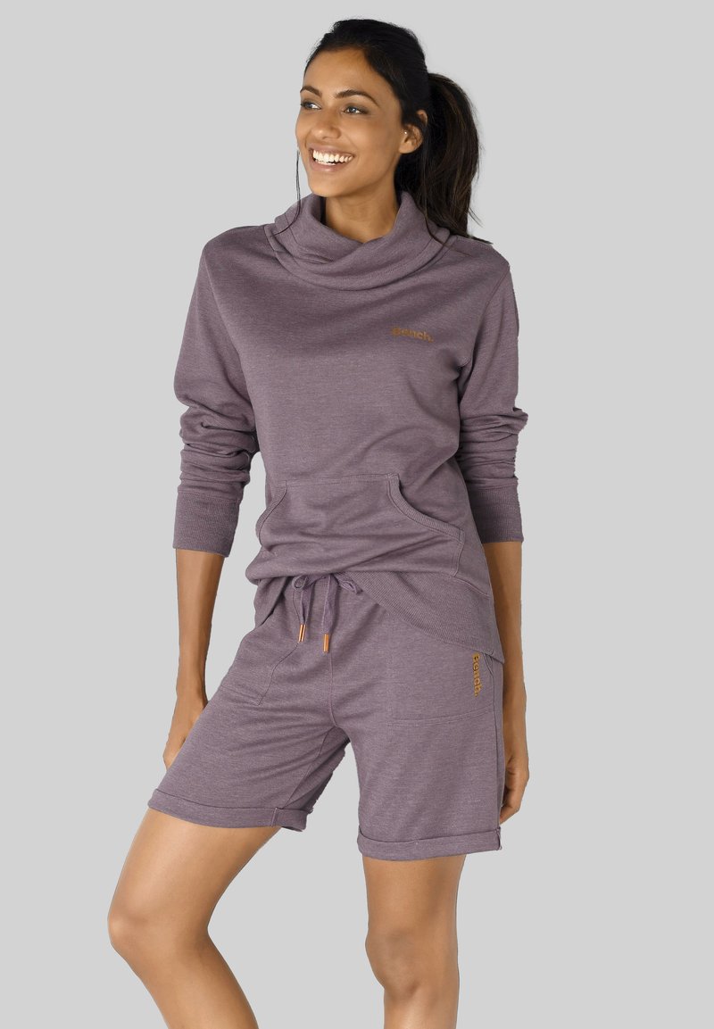 Bench - Sweatshirt - mauve-meliert, Enlarge