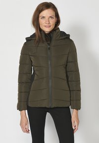Koroshi COCKY - Zimná bunda - kaki khaki