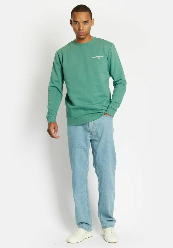 LOGO COLOR DETAILS CREWNECK - Sweatshirt - deep sea2