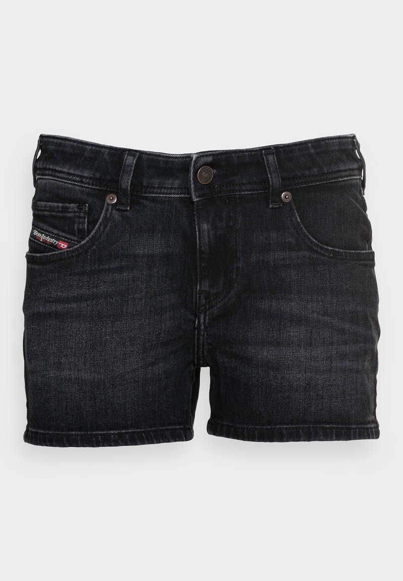 Diesel Jeansshort zwart denim/blackdenim