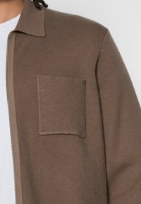 Samsøe Samsøe GUNA ZIP - Casaco de malha - cub