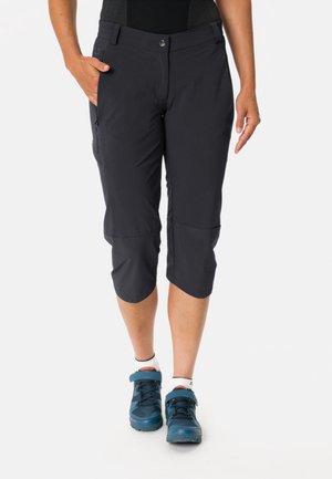 3/4 sportsbukser - black