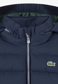 Lacoste PATCHES PUFFE - Vinterjakke - marine