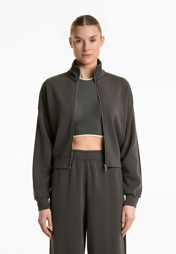 SOFT TOUCH CONTRAST SIDE PLEAT - Trainingsjacke