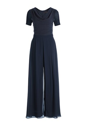 Vera Mont, VERA MONT MIT WASSERFALLAUSSCHNITT JUMPSUIT - Combinaison - night sky