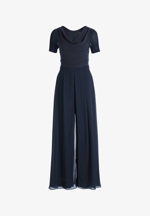 Vera Mont, VERA MONT MIT WASSERFALLAUSSCHNITT JUMPSUIT - Combinaison - night sky